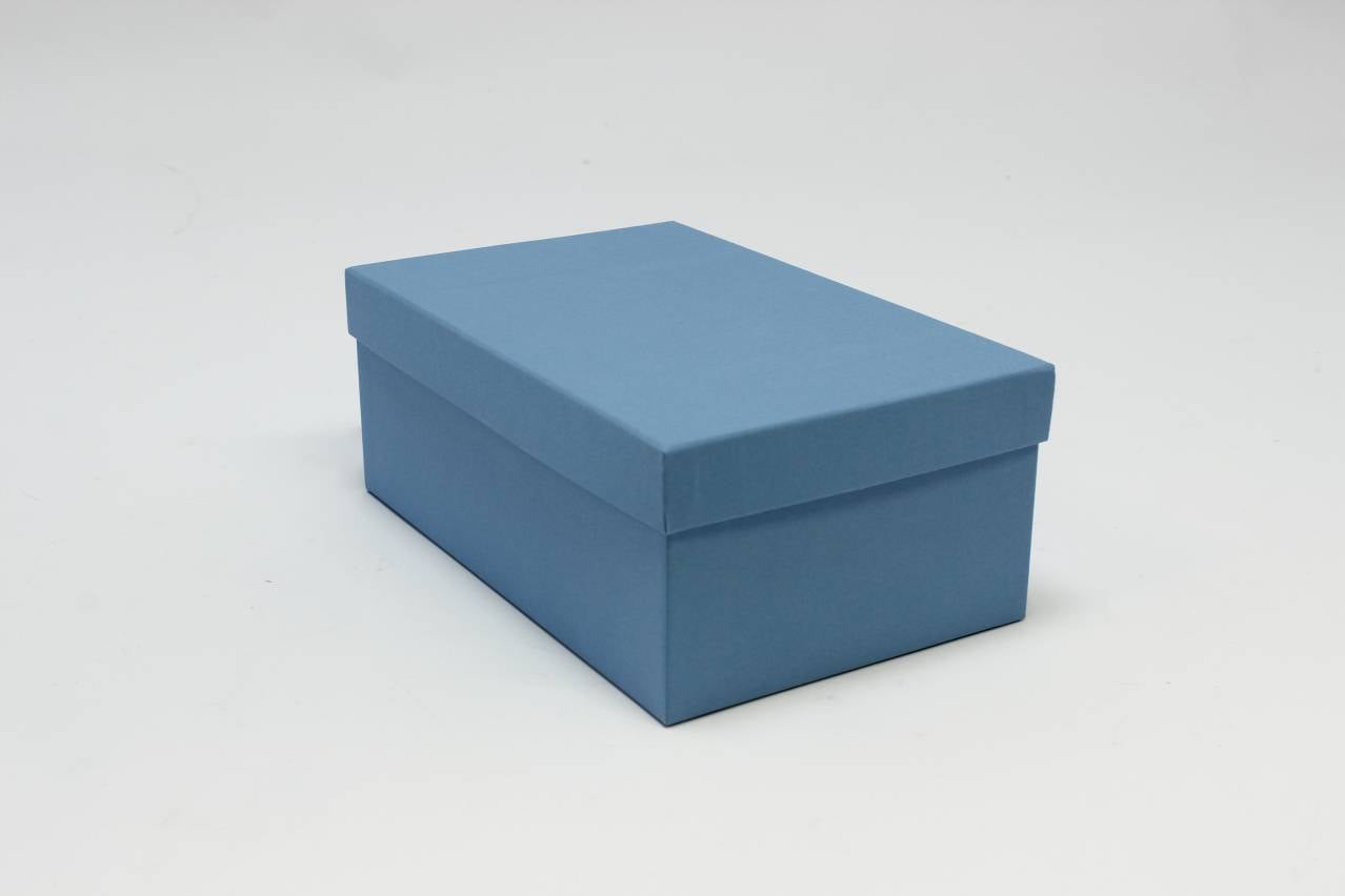 Коробка прямоугольник "Классик"  21.5*13.5*8.5 см, Голубая (Арт) 88001292/5