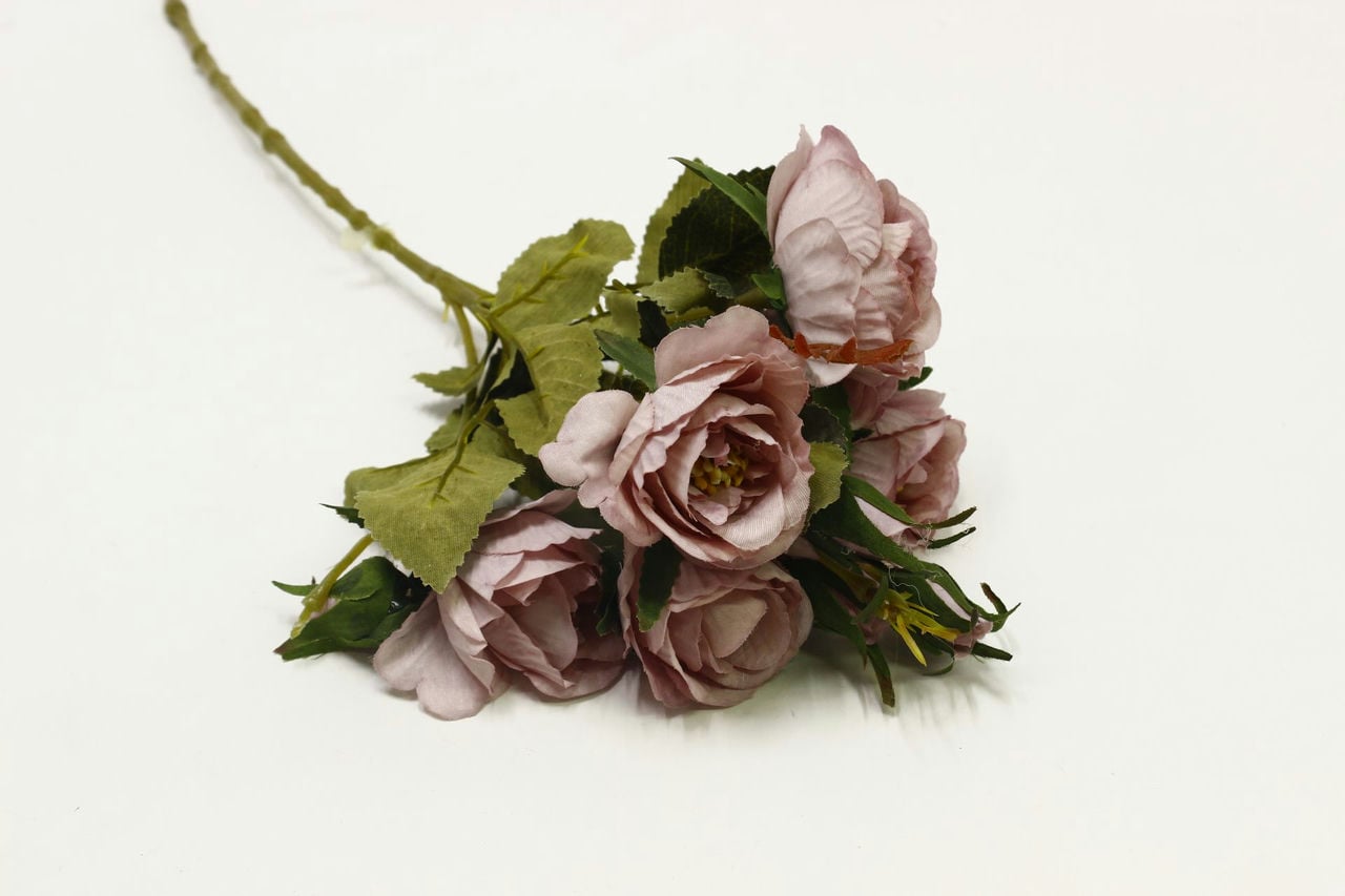 Французская кустовая роза Н55см Пудровый