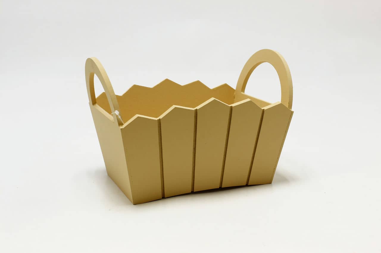 Ящик для декора "Кашпо" 27*18*19 см, Персик