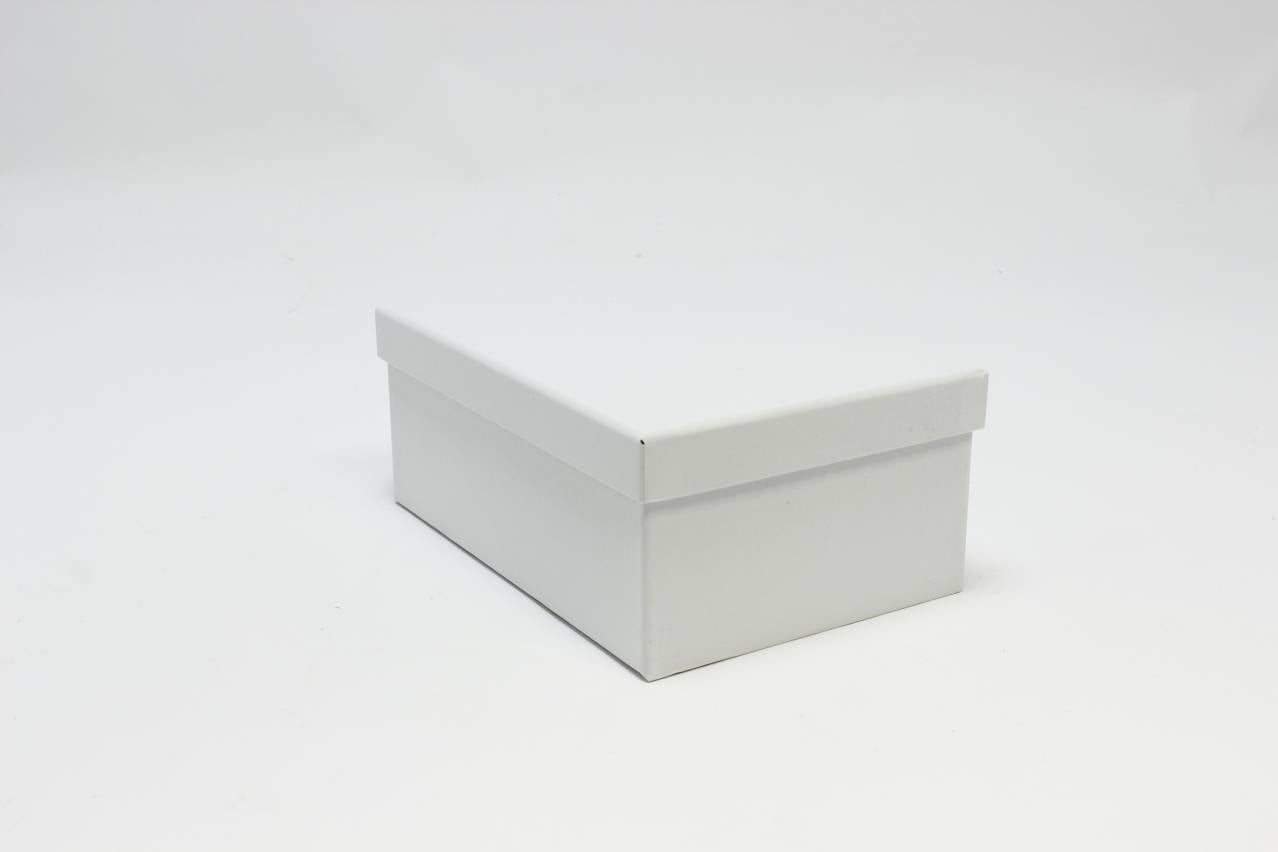 Коробка прямоугольная "Classic" Белая 22,5*15,8*9,5 см (Арт) 721604/417-7