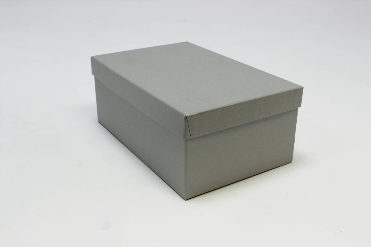 Коробка прямоугольник "Классик"  23.5*15*9.5 см, Перламутровое серебро (Арт) 88001285/4
