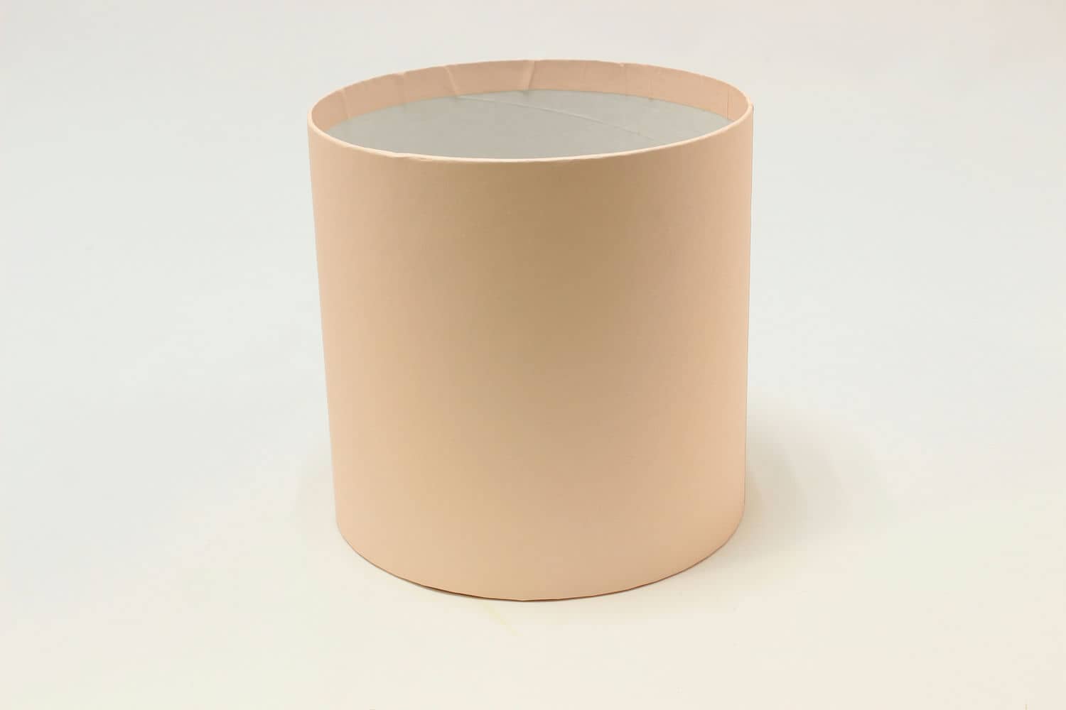 Коробка цилиндр "Exclusive" (без крышки) 20*20 см, Пудра пастель (Арт) КЦБ-0041/0