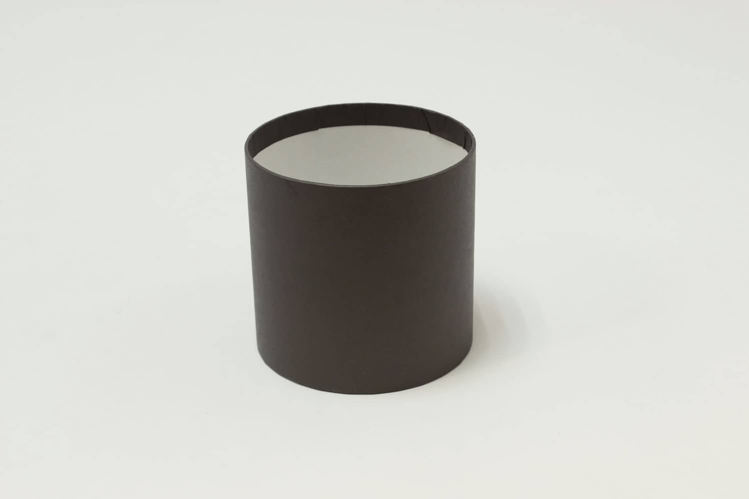 Коробка цилиндр "Exclusive" (без крышки) 12*12 см, Шоколад (Арт) КЦБ-0001/5