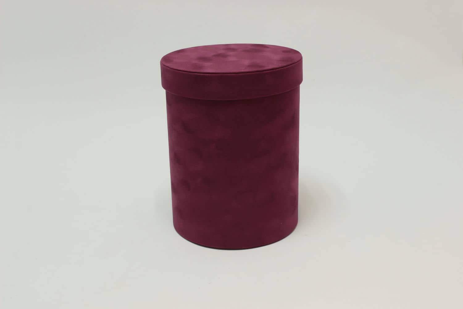 Коробка цилиндр бархатная "Velvet" 17*21,5 см, Фиолетовый (Арт) 720952/1-3