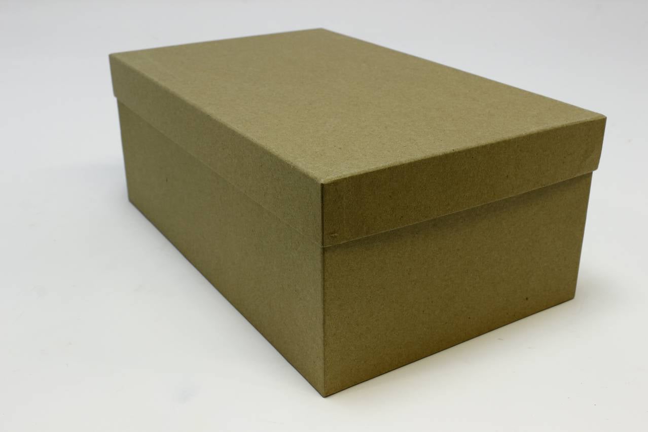 Коробка прямоугольник "Классик"  32*19.5*13 см, Крафт (Арт) 87997226/1
