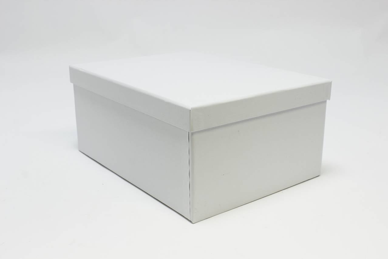 Коробка прямоугольная "Classic" Белая 30*22,8*13,3 см (Арт) 721604/417-3 Коробка прямоугольная "Classic" Белая 30*22,8*13,3 см (Арт) 721604/417-3