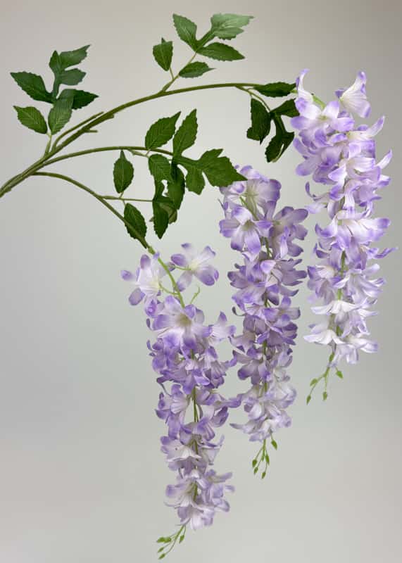 Ветка глициния" Надежда" H100см Сиреневый