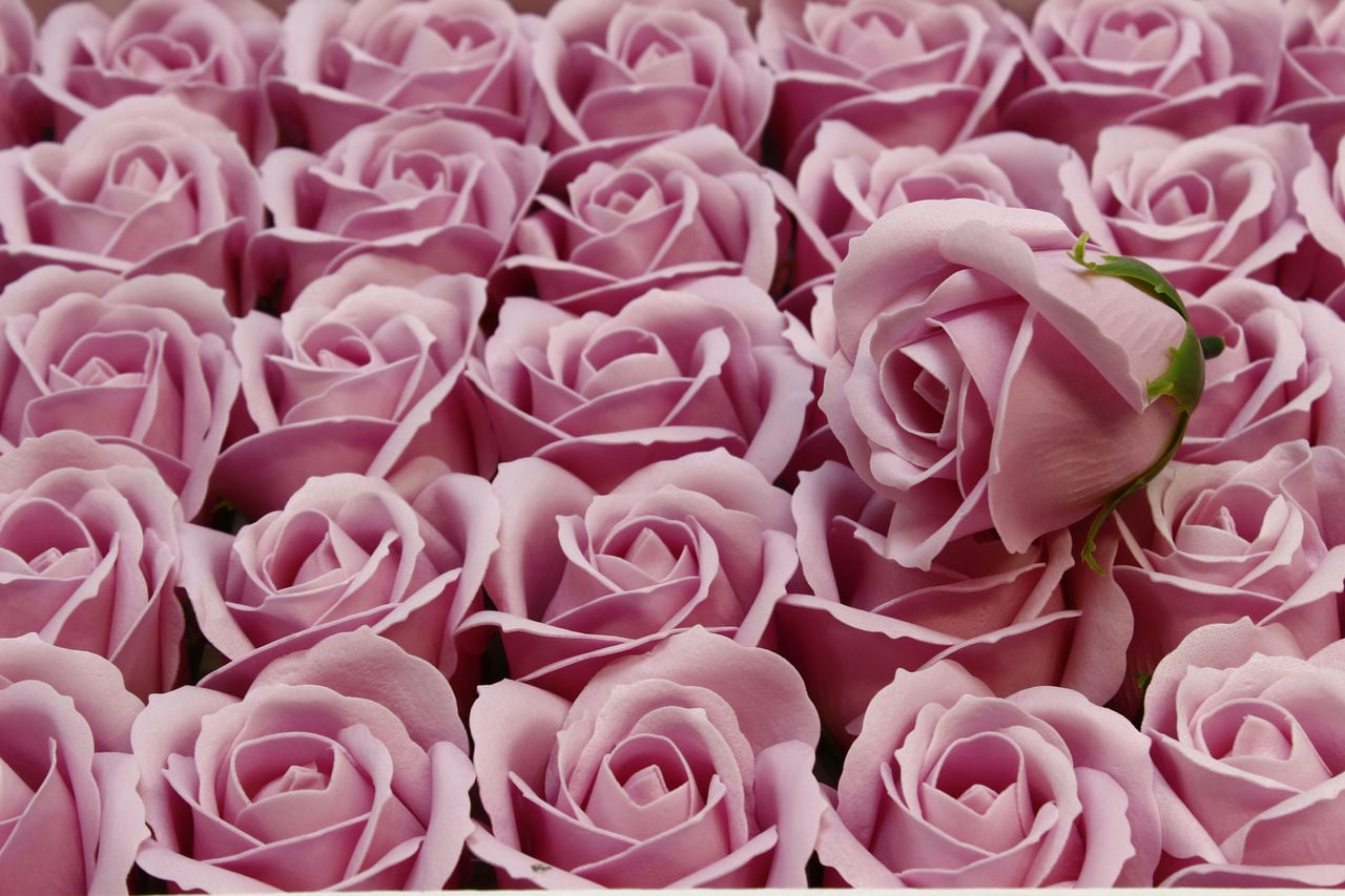Мыльная Роза - класс А Холодный-розовый (5шт в 1 упак) размер: 5,5*4 см (Арт) 420055/228А