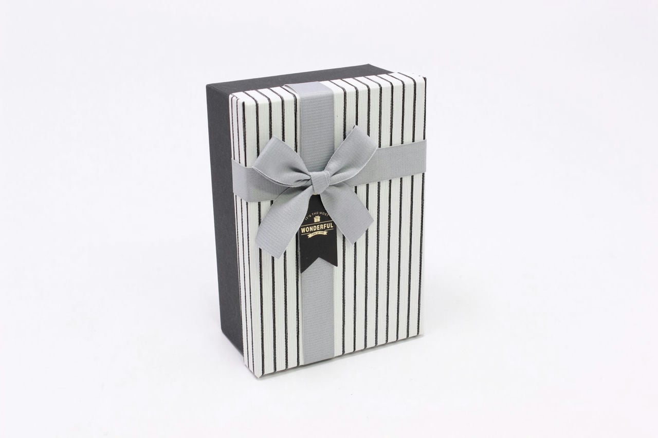 Коробка прямоугольник 20*14*7,5 см "Wonderful" Белый (Арт) 90005623-2