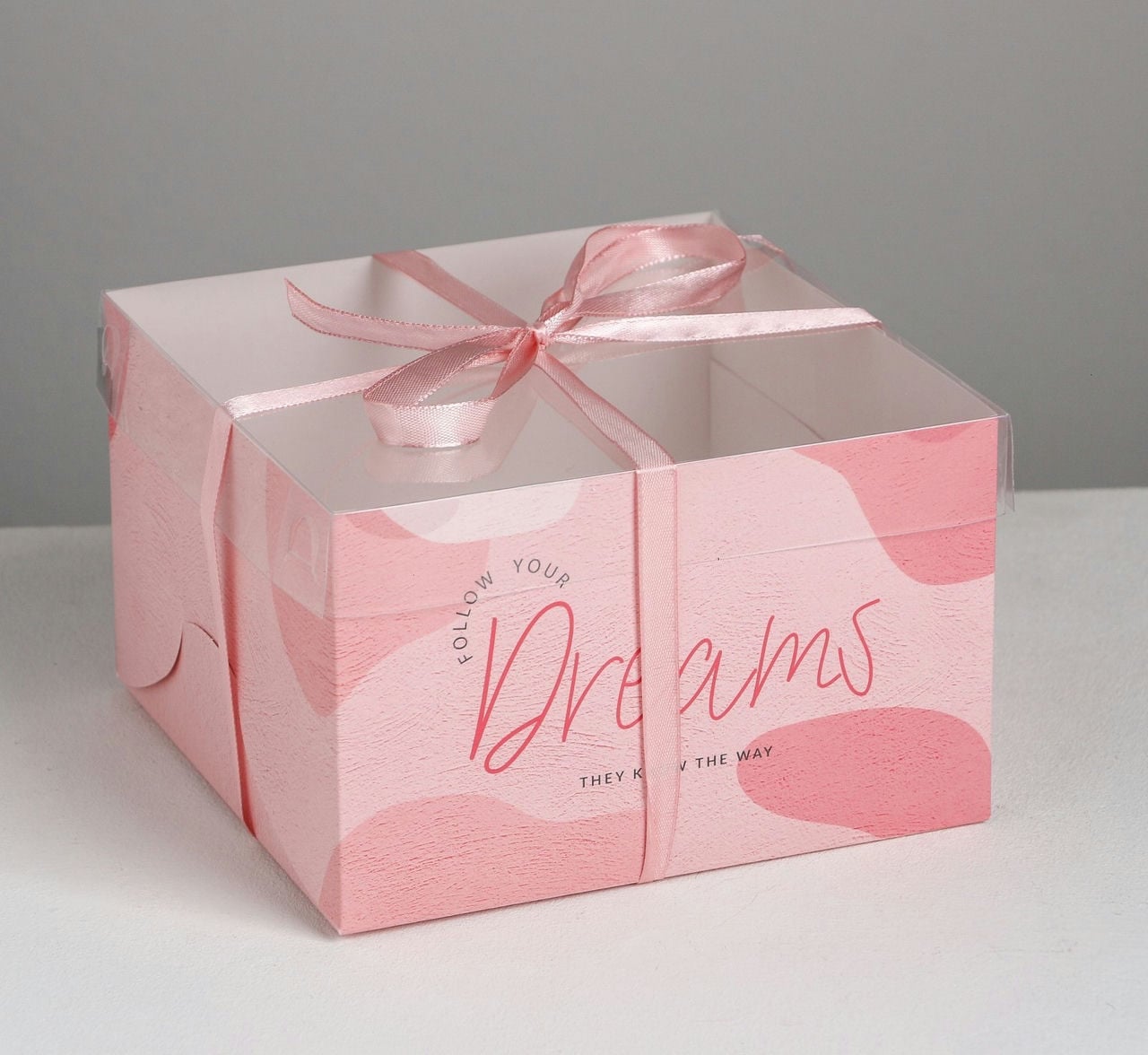 Коробка для капкейка Dreams, 16 × 16 × 10 см   4675055