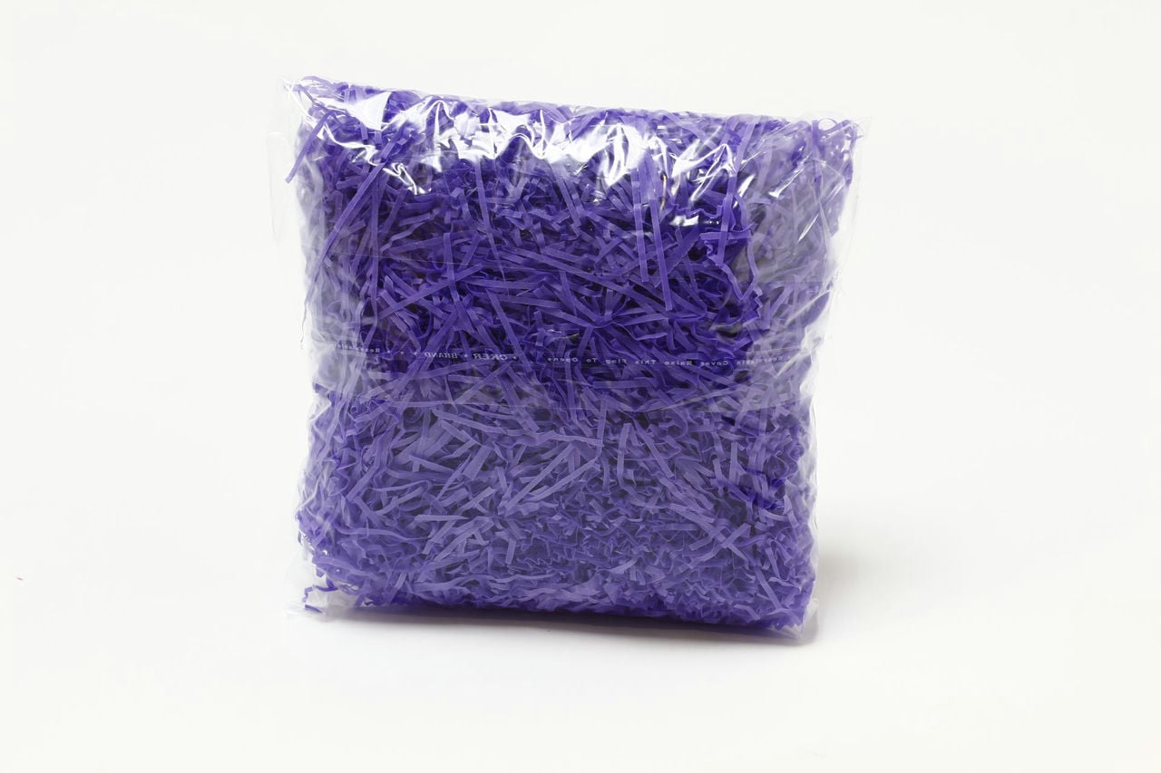 Бумажный наполнитель Пергамент фиолетовый арт. 014, 50 гр, 2мм