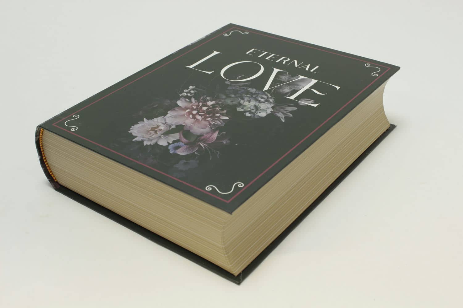 Коробка "Книга" Eternal Love  29*24*7.3 см, Черный (Арт) 88037864-1