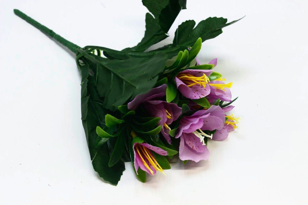 Букет орхидейка "Эфра" H28см, Фиолетовый