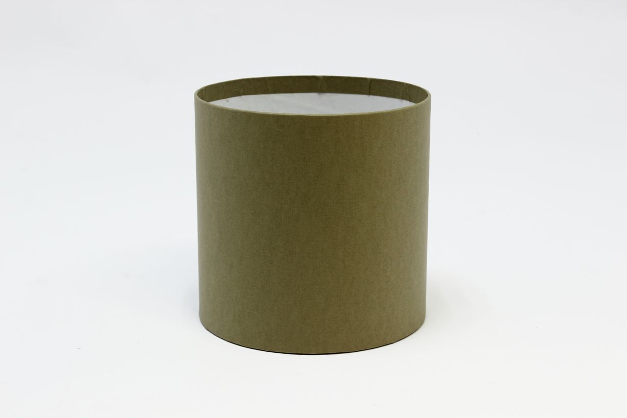 Коробка цилиндр "Exclusive" (без крышки) 15*15 см, Крафт (Арт) КЦБ-0004/3