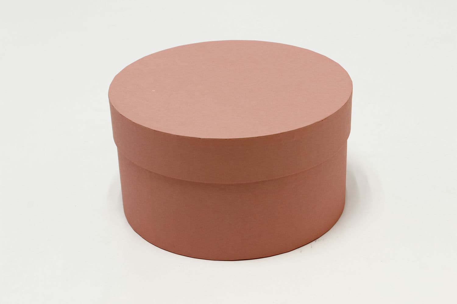 Коробка круг "Exclusive" 18*10 см, Розовый коралл (Арт) КЦК-00023/1