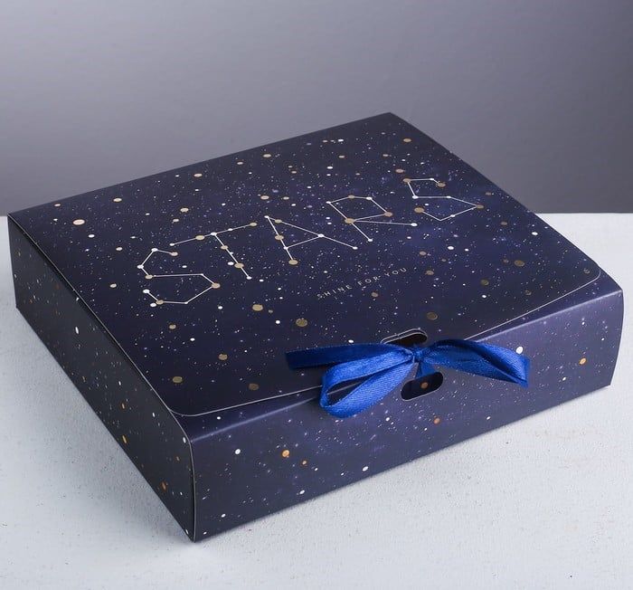 Коробка подарочная Stars, 20 х18 х5 см   4532938