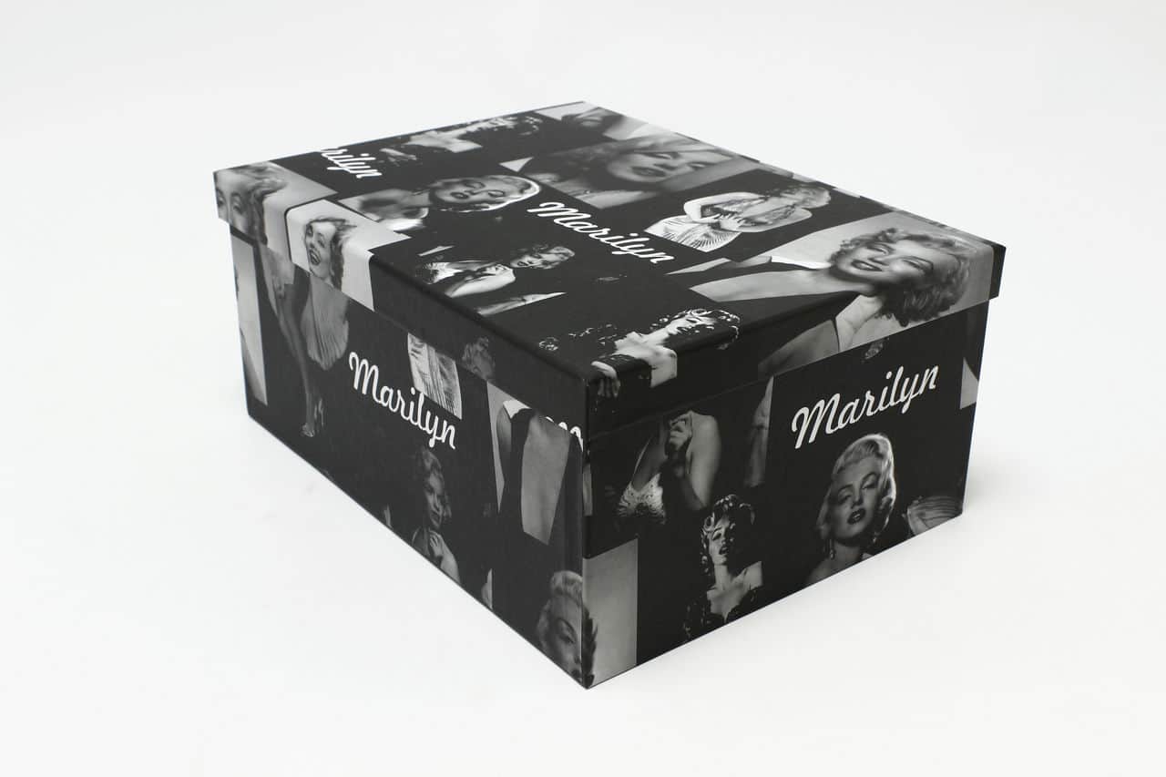 Коробка прямоугольная 32*24,5*14,4 см, "Marilyn" (Арт) 721604/516-2