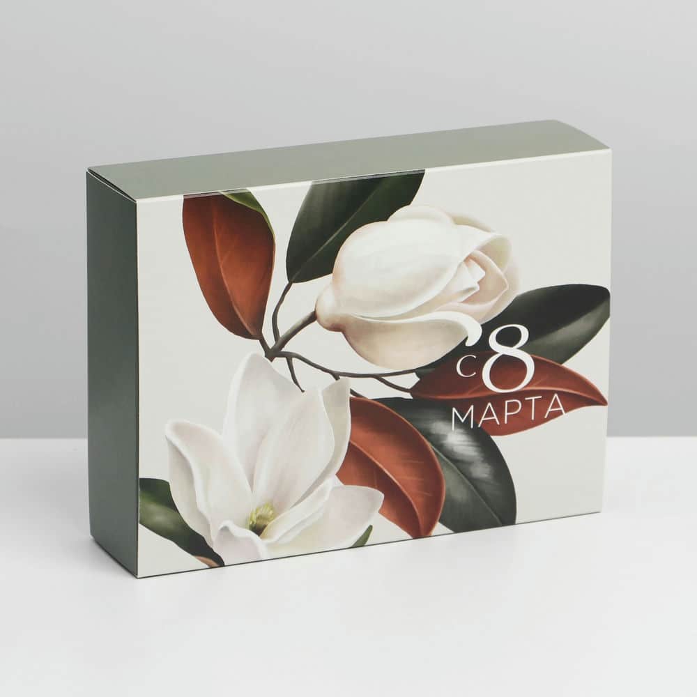 Коробка для сладостей «8 марта», 20 × 15 × 5 см 7360613