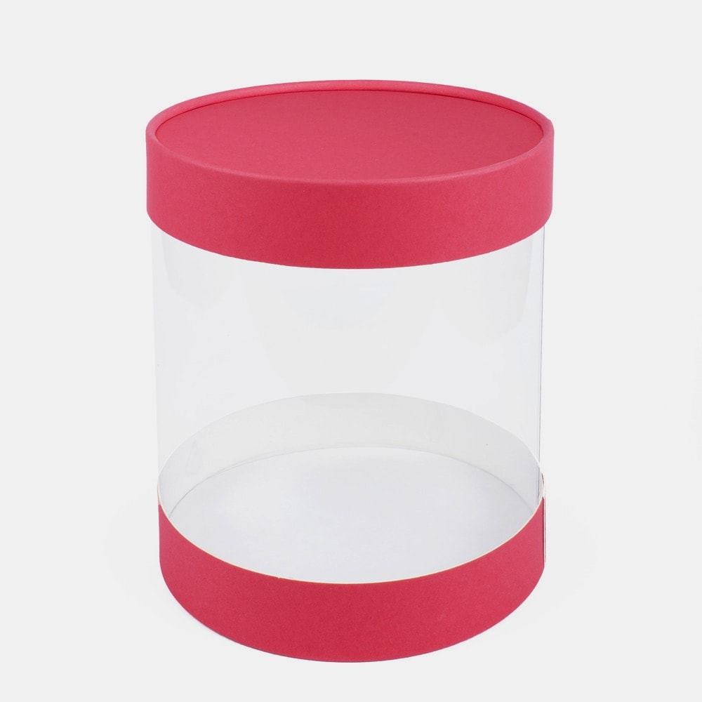 Подарочная коробка "Аквабокс" 22х18 см Коралловый