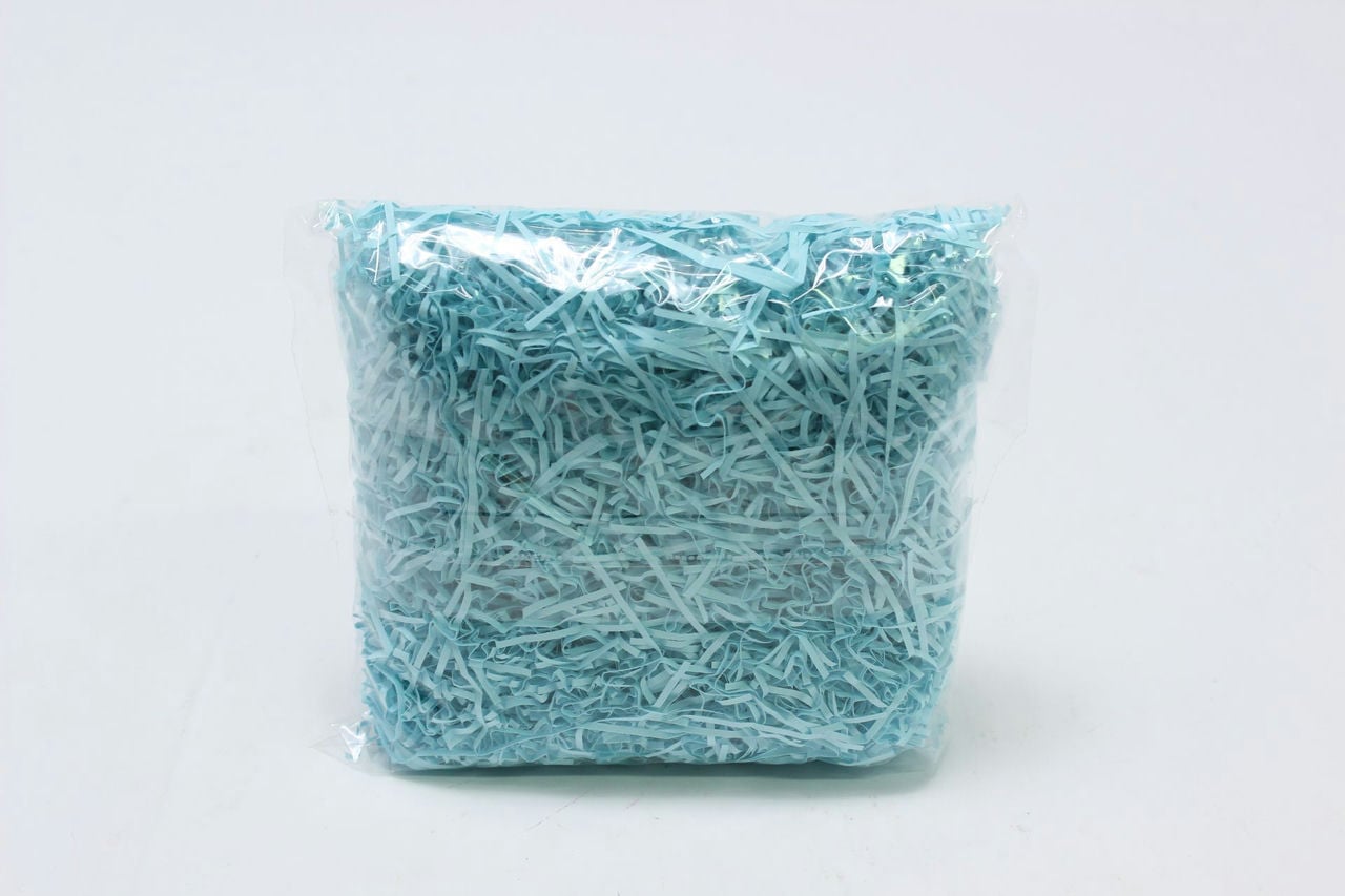 Бумажный наполнитель Голубой, арт. 038, 50 грамм, 2мм