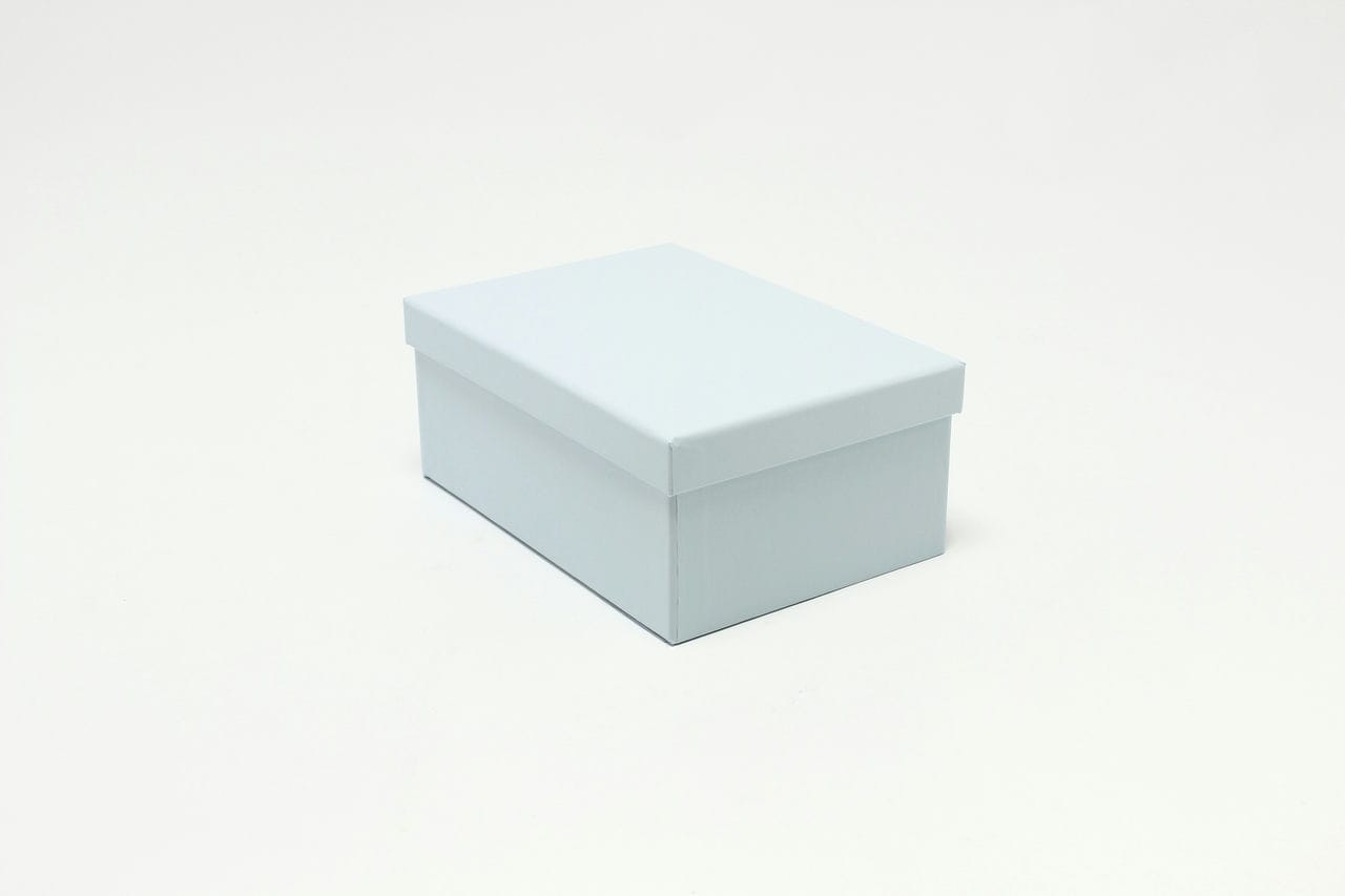 Коробка прямоугольная "Микс" Голубой 22,5*15,8*9,5 см (Арт) 721604/0028-7