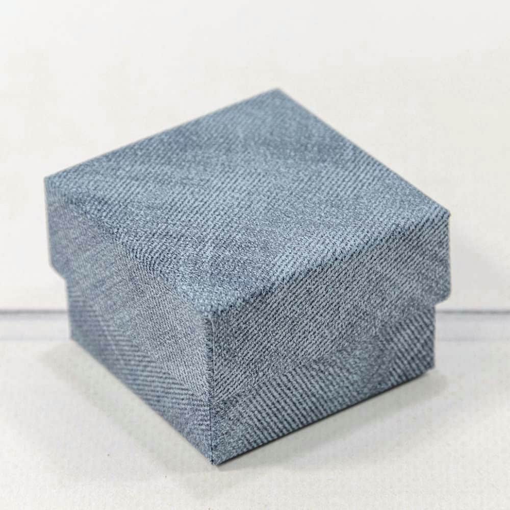 Коробка Квадратная 5*5*3 см Синий