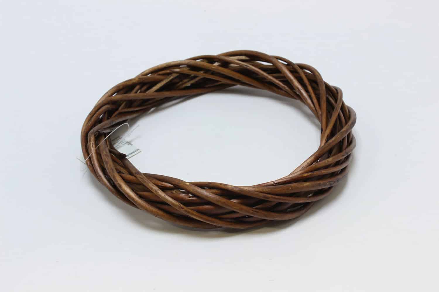 Венок из лозы h20 см Коричневый