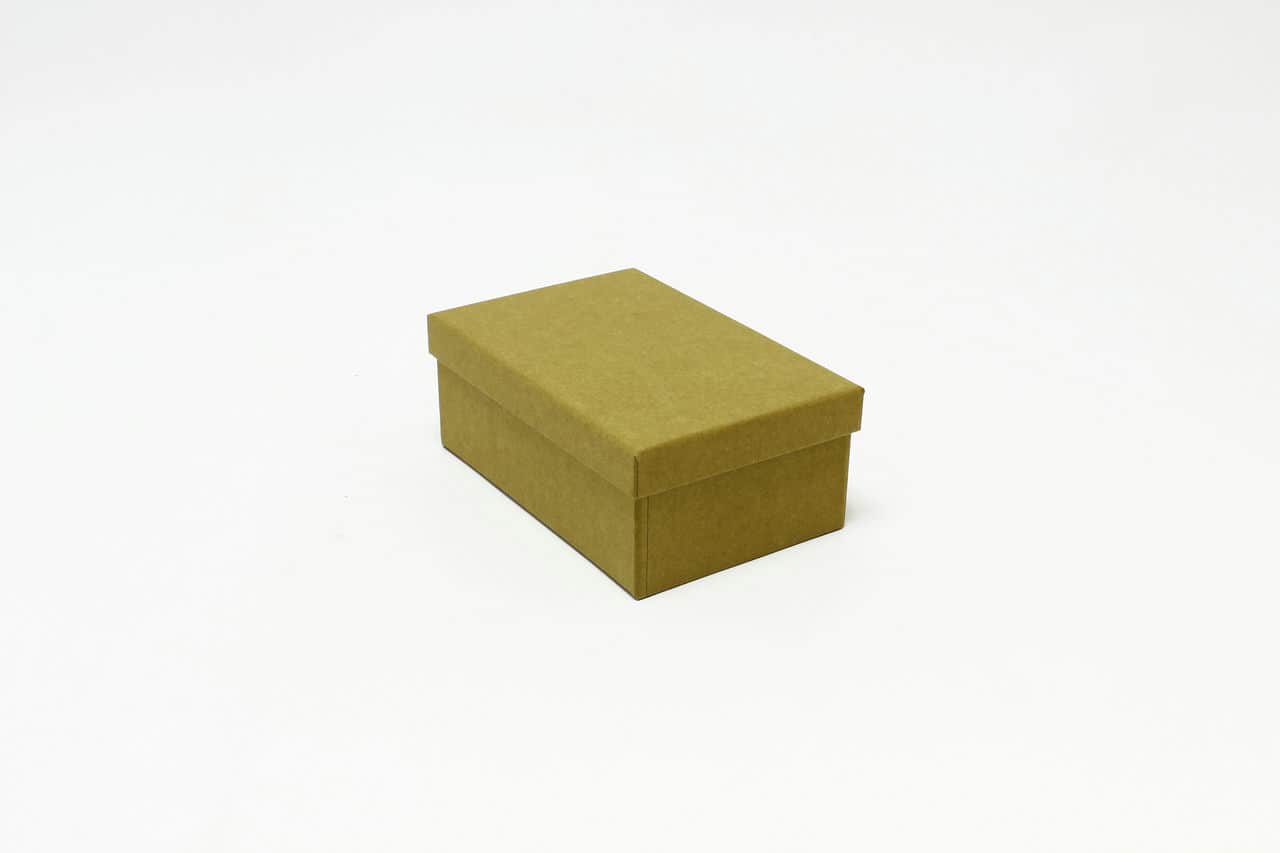 Коробка прямоугольная 18,8*12,7*7,5 см, Крафт  (Арт) 721604/1296-9