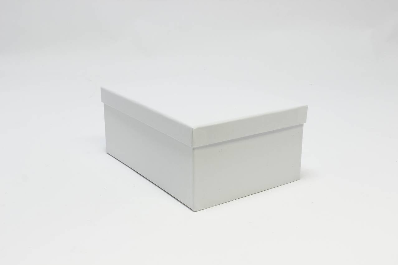 Коробка прямоугольная "Classic" Белая 24,3*17,6*10,5 см (Арт) 721604/417-6