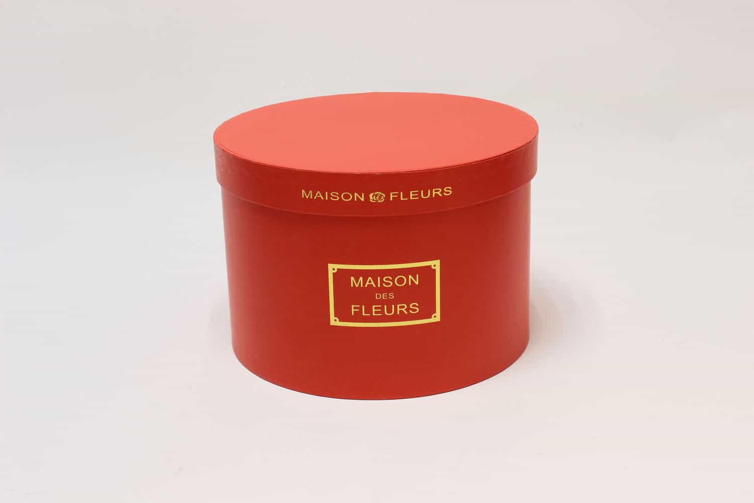 Коробки круг "Maison des Fleurs" 24*16,5 см, Красный (Арт) 7215006/074-5