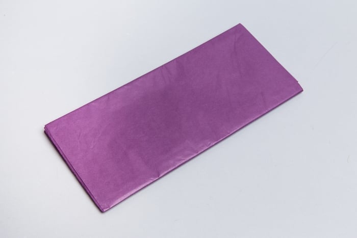 Бумага тишью 50х66см,10 лист Р фиолетовый темный