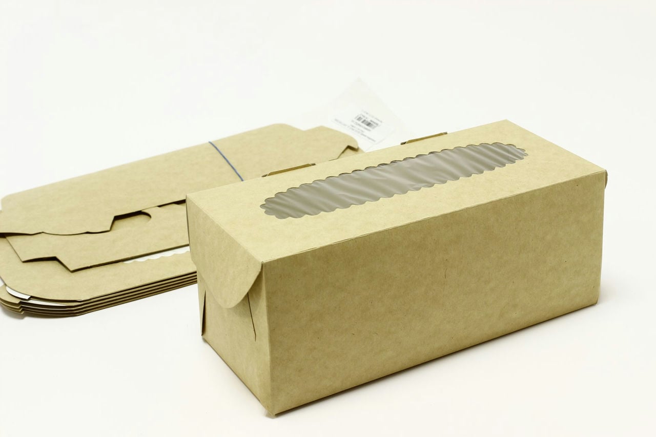 Коробка крафт ECO MUF 3, 100*100*250 (5шт в 1 упак)