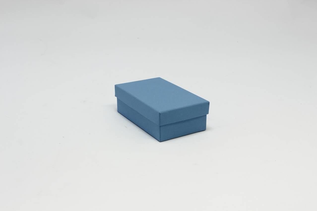 Коробка прямоугольник "Классик"  13.5*8*4.8 см, Голубая (Арт) 88001292/9