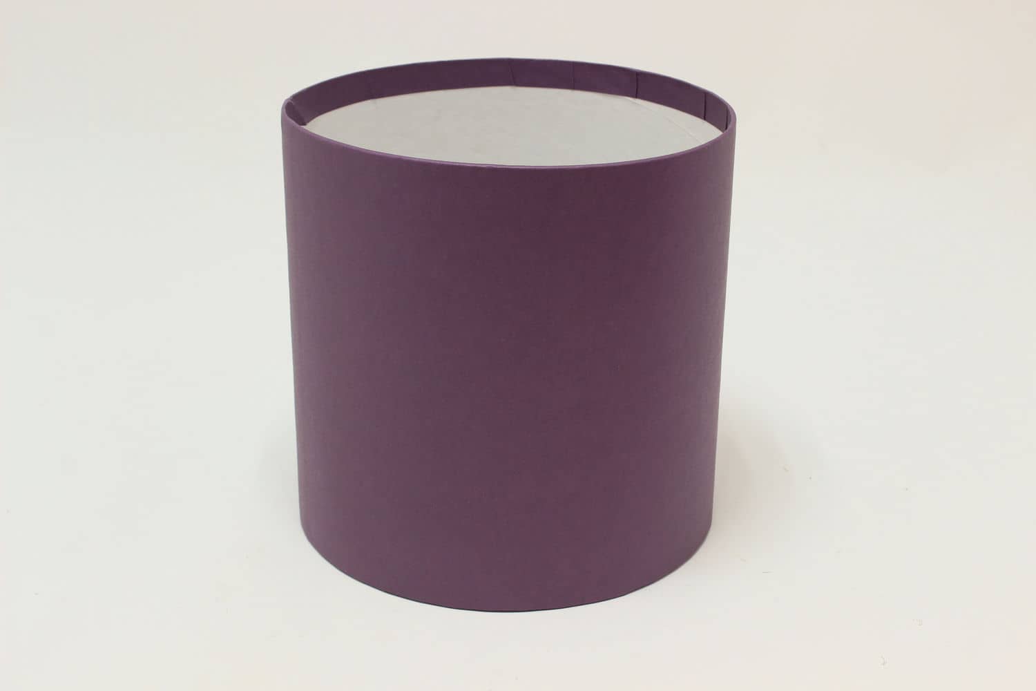 Коробка цилиндр "Exclusive" (без крышки) 20*20 см, Ежевика (Арт) КЦБ-0020/0