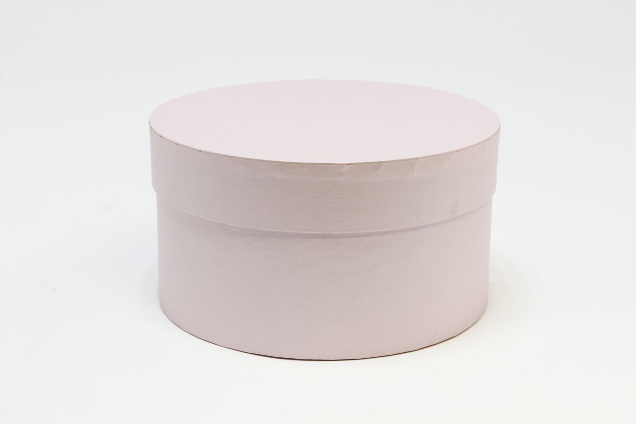 Коробка круг "Exclusive" 18*10 см, Розовый перламутр  (Арт) КЦК-00016/1