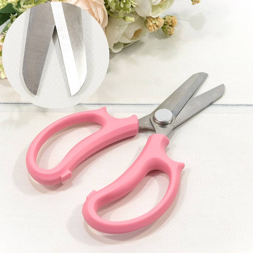 Ножницы флористические 17,5см Розовый