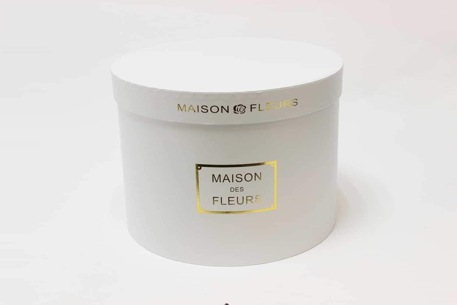 Коробки круг "Maison des Fleurs" 28*20,5 см, Белый (Арт) 7215006/417-3