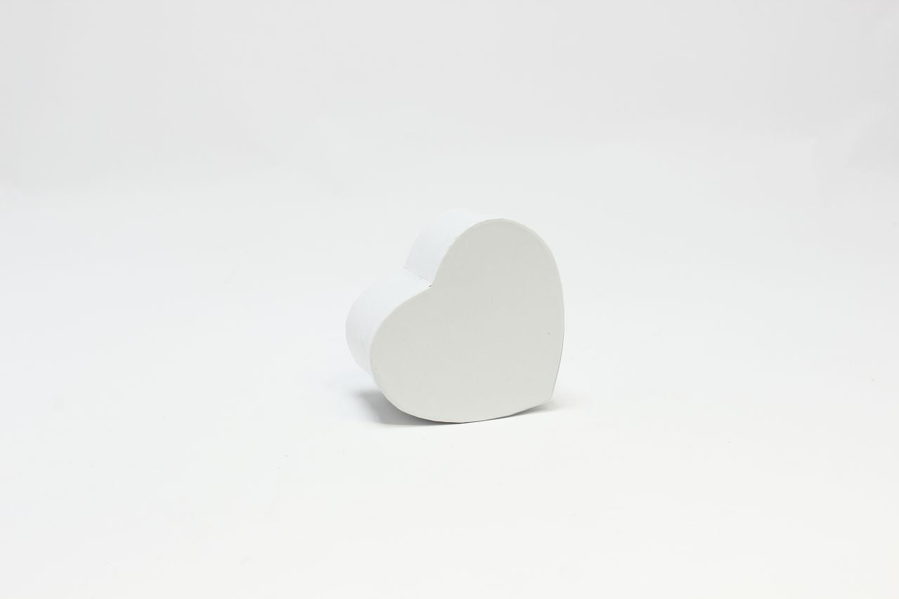 Коробка "Сердце" "Classic" 15,4*13,8*7,7 см  Белый (Арт) 7211201/417-11