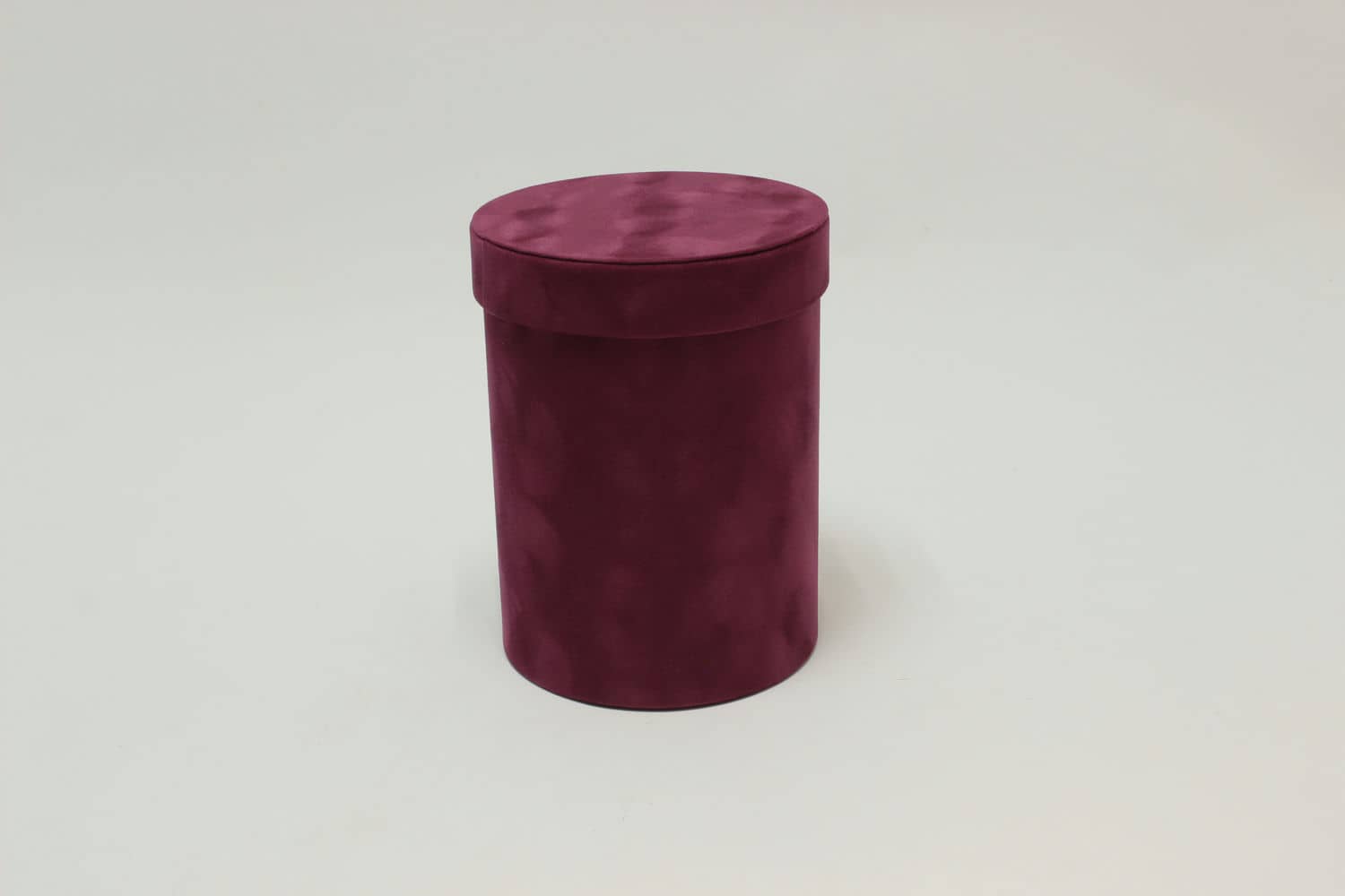 Коробка цилиндр бархатная "Velvet" 15*19,5 см, Фиолетовый (Арт) 720952/1-4