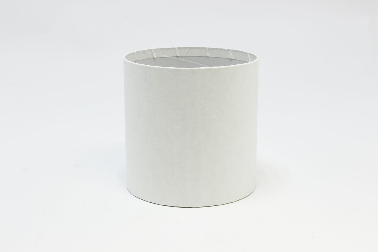 Коробка цилиндр "Exclusive" (без крышки) 15*15 см, Белый (Арт) КЦБ-0010/3