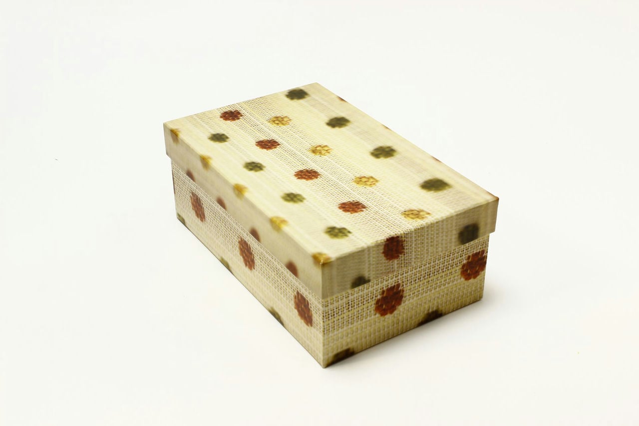 Коробка прямоугольник "Букле" 19x11.5 h= 7 (Арт) 33168-2/3