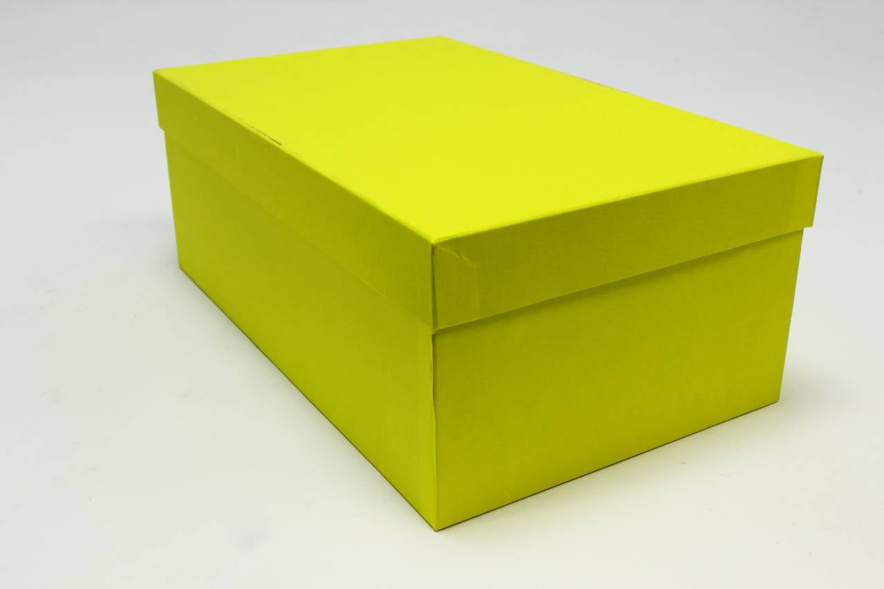 Коробка прямоугольник "Классик"  32*19.5*13 см, Лимон (Арт) 88001291/1