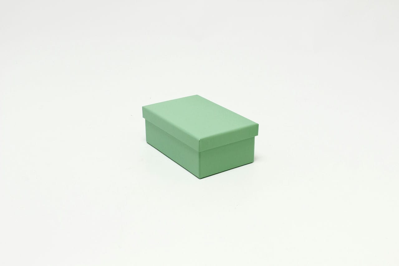 Коробка прямоугольная "Микс" Зеленый 16,8*10,8*6,5 см (Арт) 721604/0028-10