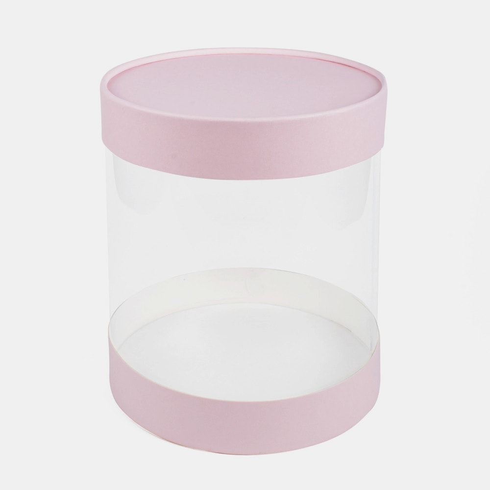 Подарочная коробка "Аквабокс" 22х18 см Розовый