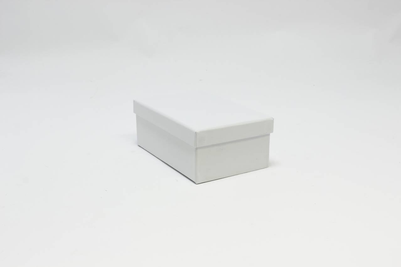 Коробка прямоугольная "Classic" Белая 18,8*12,7*7,5 см (Арт) 721604/417-9