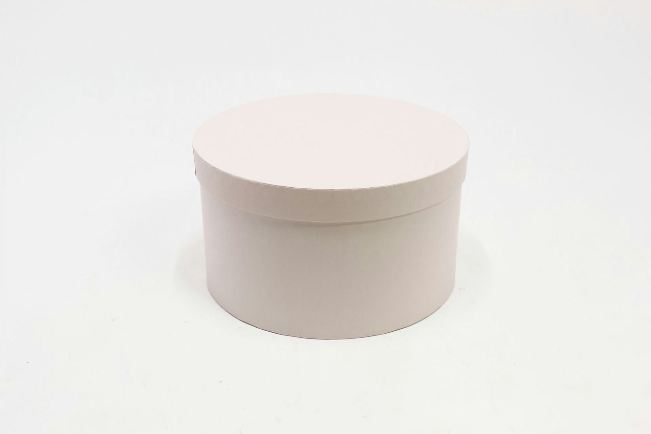 Подарочная коробка Круг "Светло-розовый" 24,5*13,8 см (Арт) 721813/1534-5