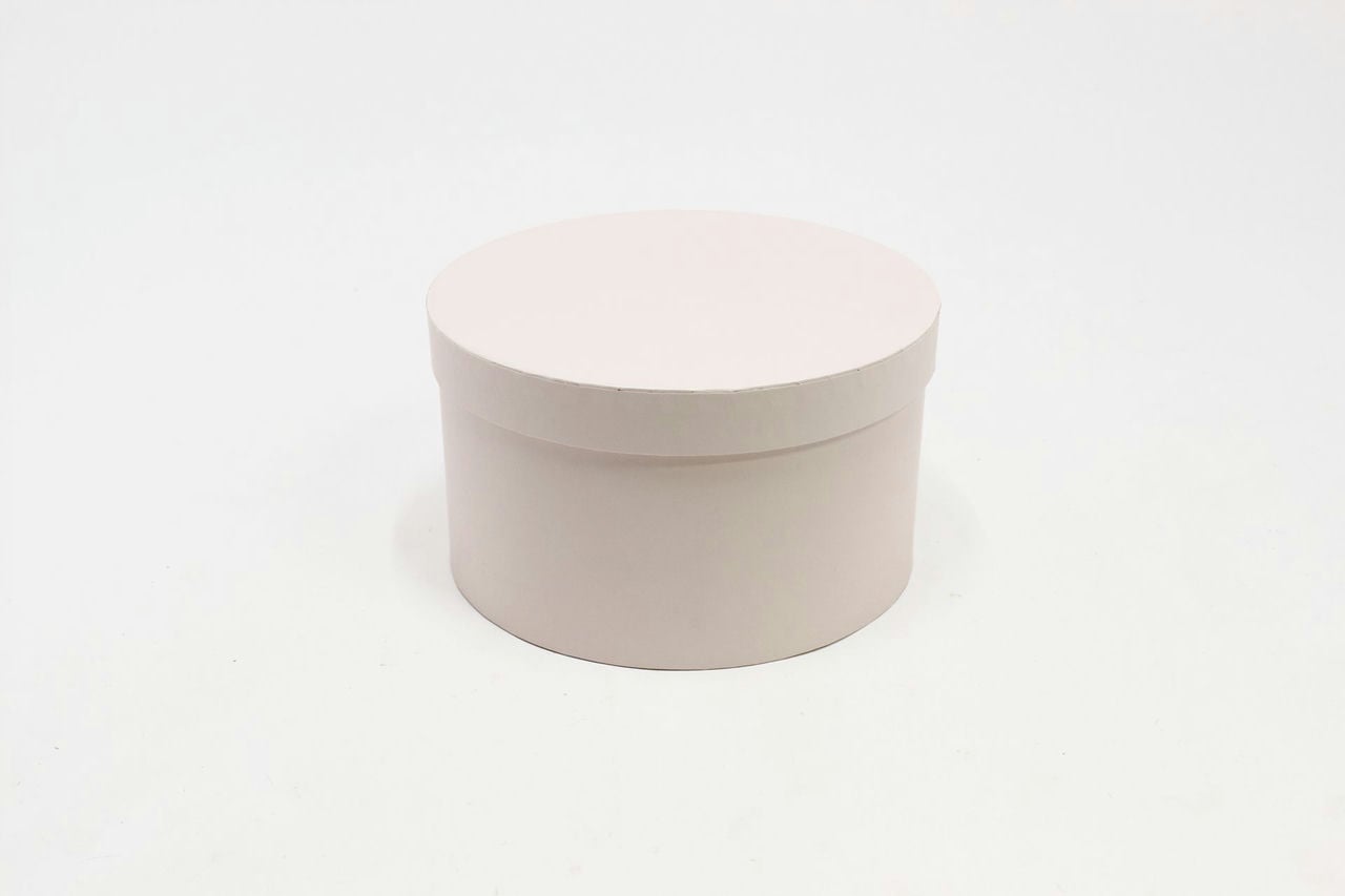 Подарочная коробка Круг "Светло-розовый" 22,5*12,8 см (Арт) 721813/1534-6