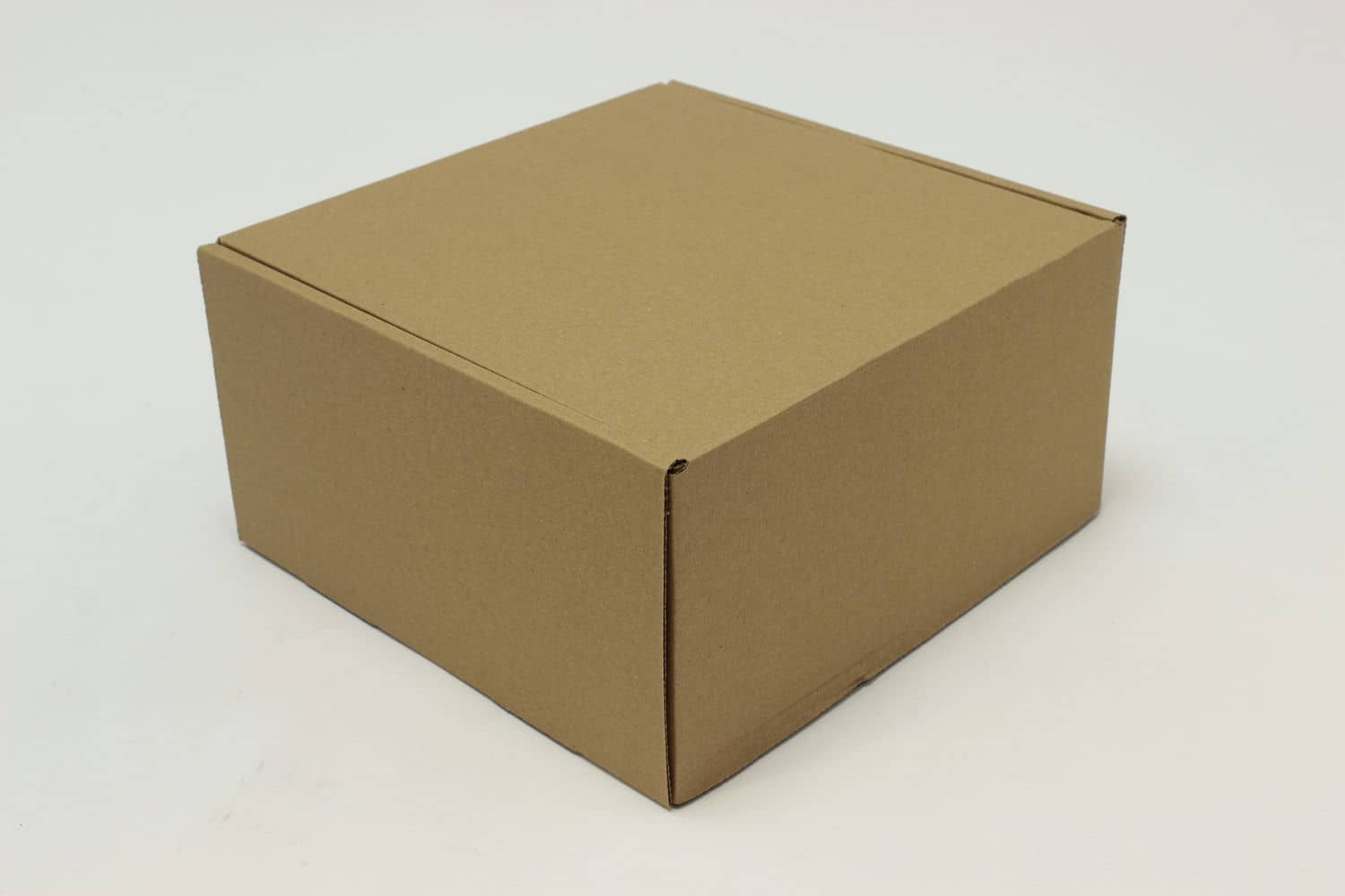 Самосборная картонная коробка 220x214x115 мм, (Т12) (Цена за 1шт) Бурый