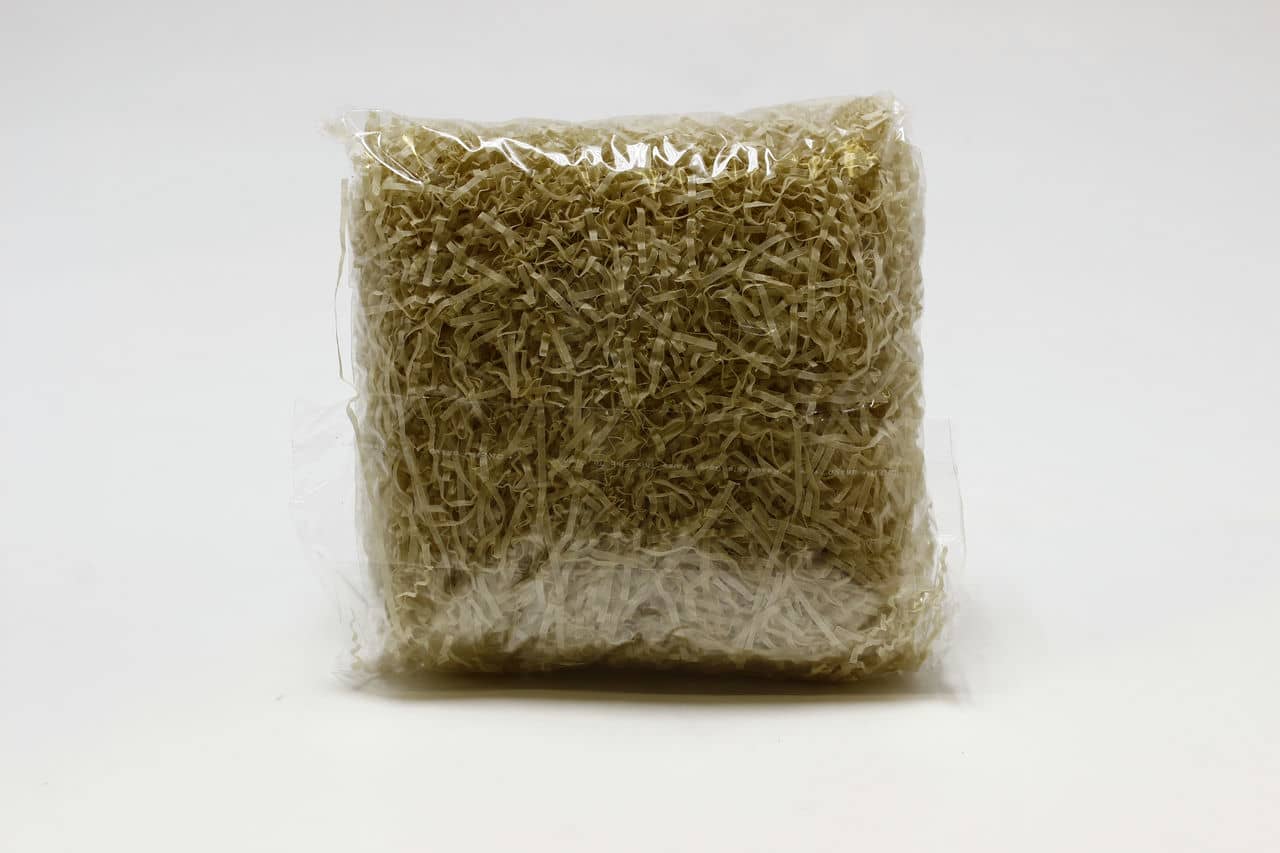 Бумажный наполнитель Пергамент небелёный, арт. 011, 50 грамм, 2мм