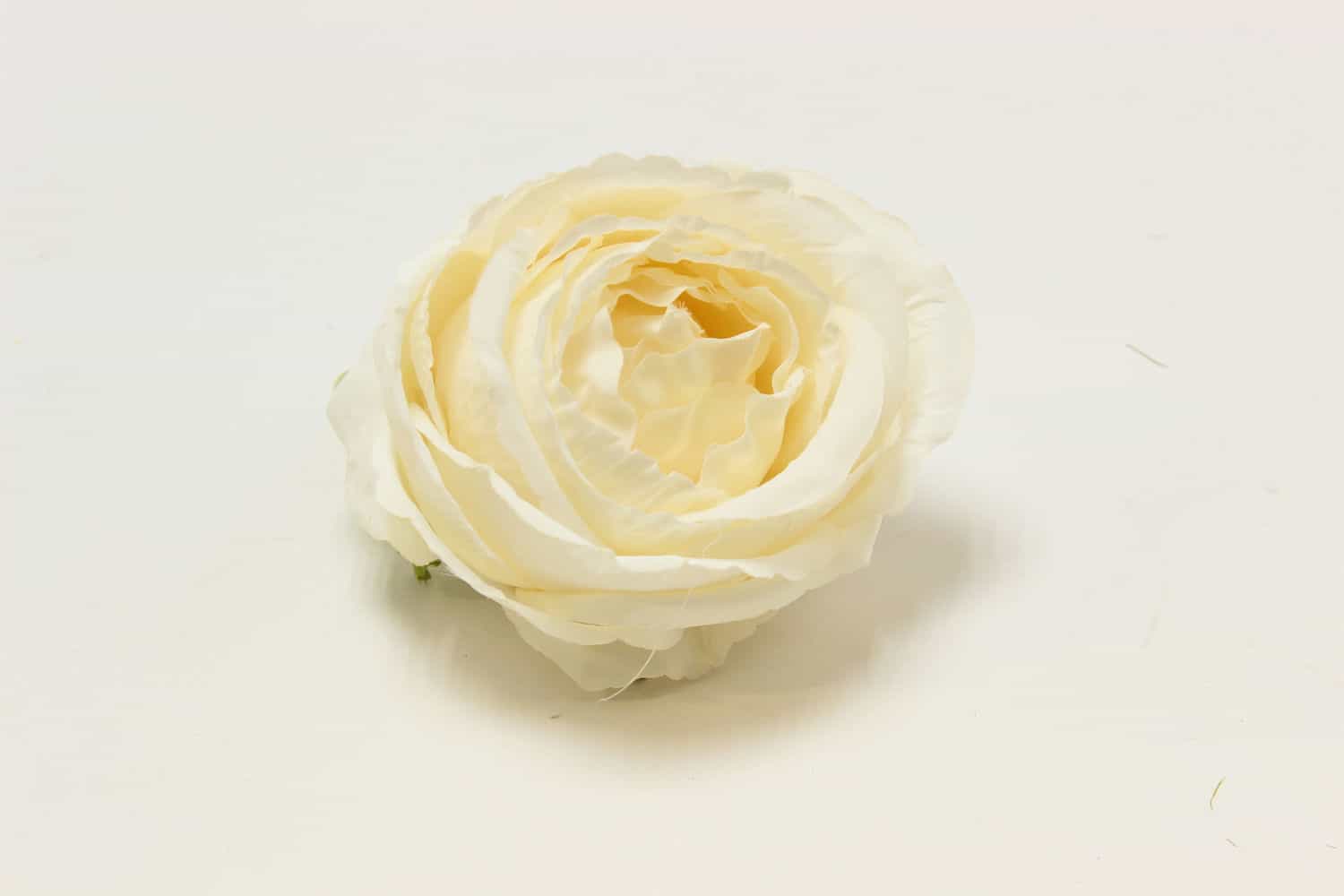 Голова розы шикарная крупная "Эвристика"D11см Молочный